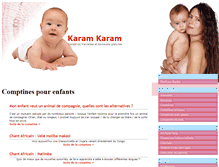 Tablet Screenshot of karam-karam.com